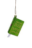 Cody Foster- Book Worm Ornament