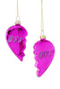 Cody Foster- BFF Heart Ornament Set of 2