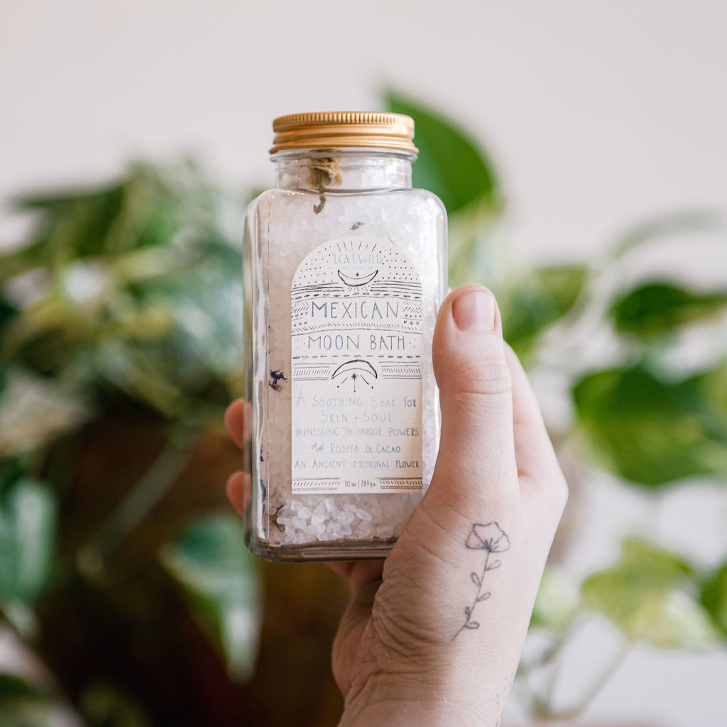 Lovewild Design Mexican Moon Bath