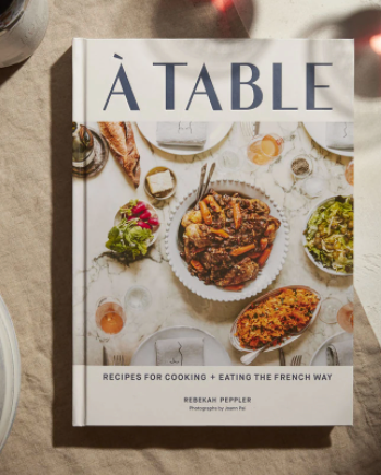 Book with title "A Table"